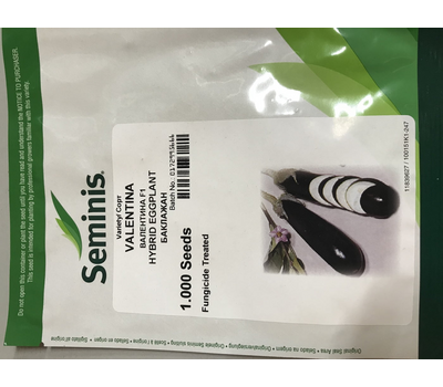  Валентина F1 - семена баклажана, 1 000 семян,  Seminis/Семинис (Голландия), фото 2 